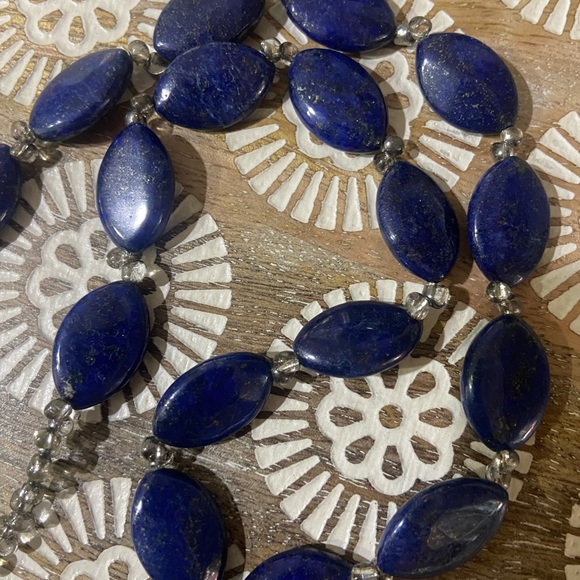 Vintage Lapis Lazuli necklace set - Picture 5 of 9